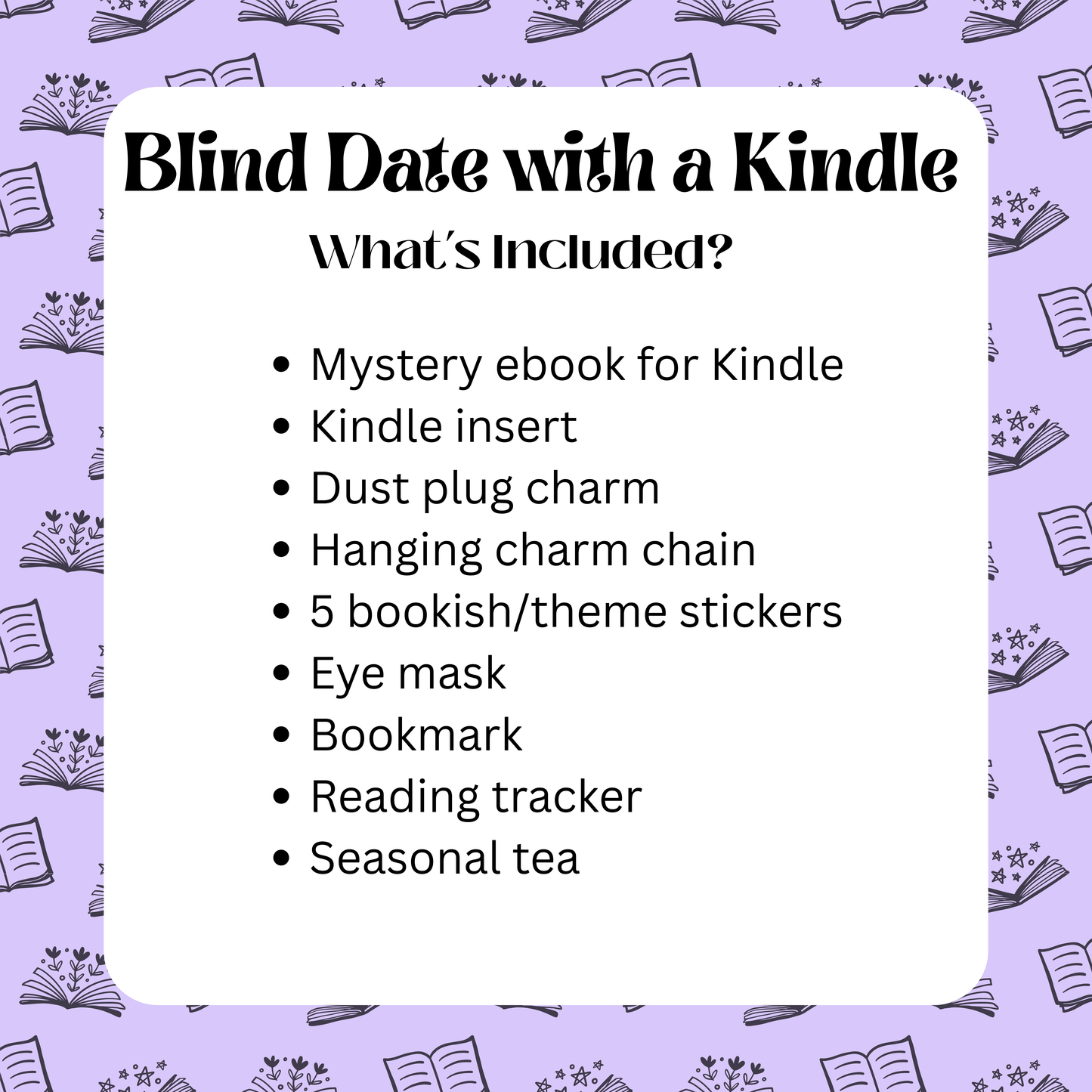 Blind Date with a Kindle