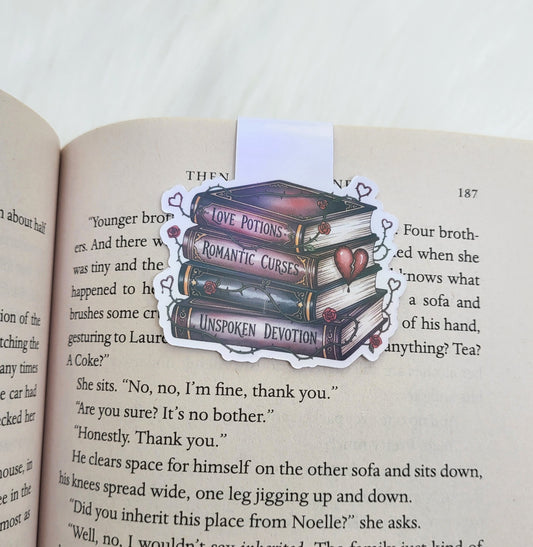 Romance Book Reader Magnetic Bookmark