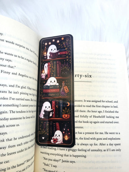 Cute Ghost Bookshelf Bookmark