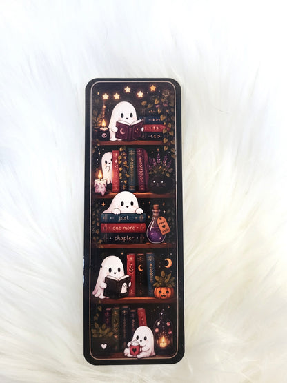 Cute Ghost Bookshelf Bookmark