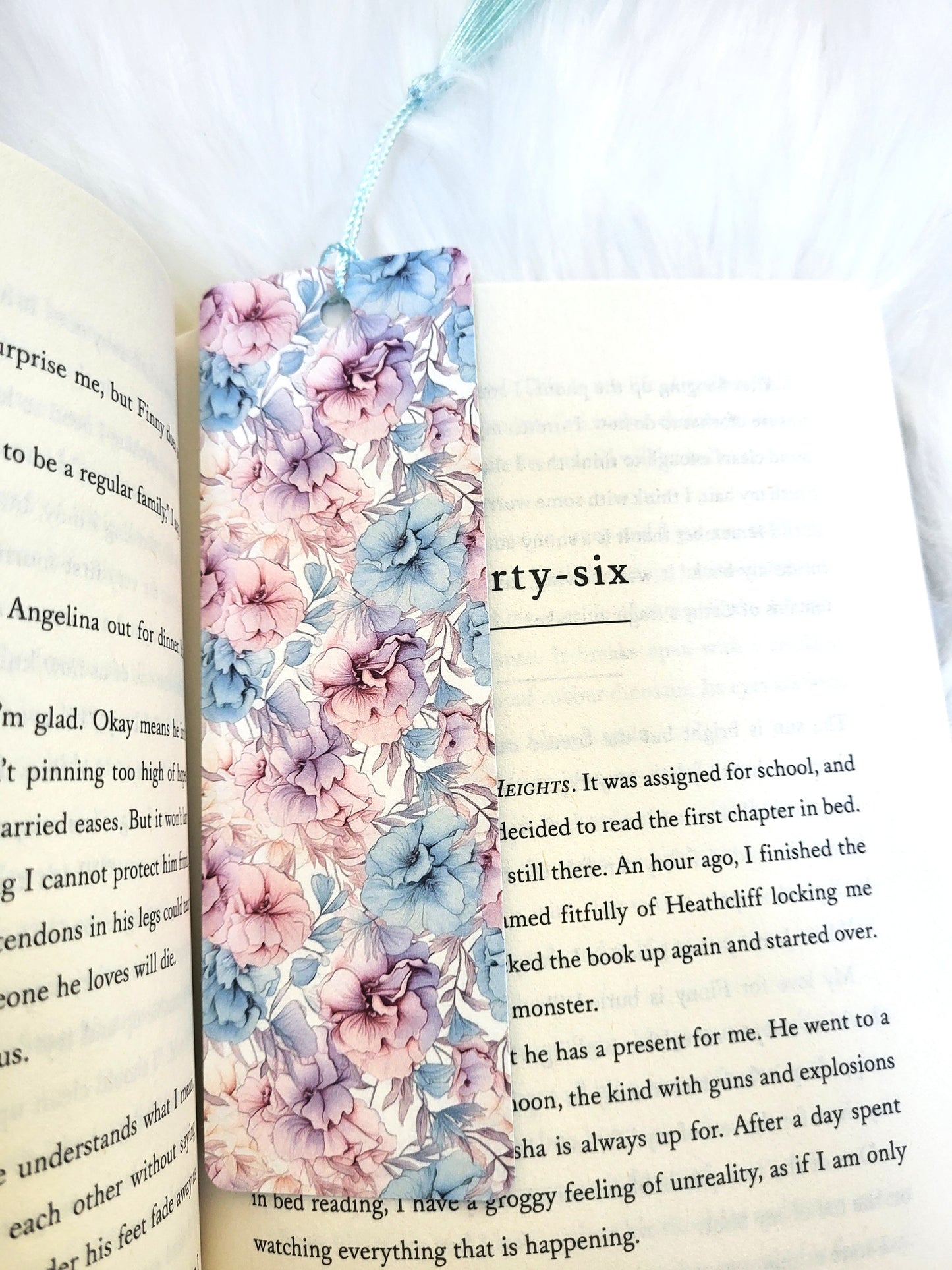 Pastel Floral Bookmark