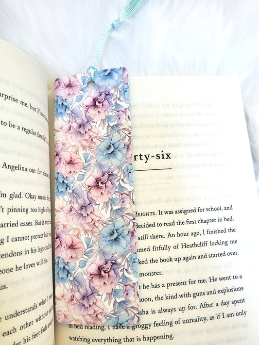 Pastel Floral Bookmark