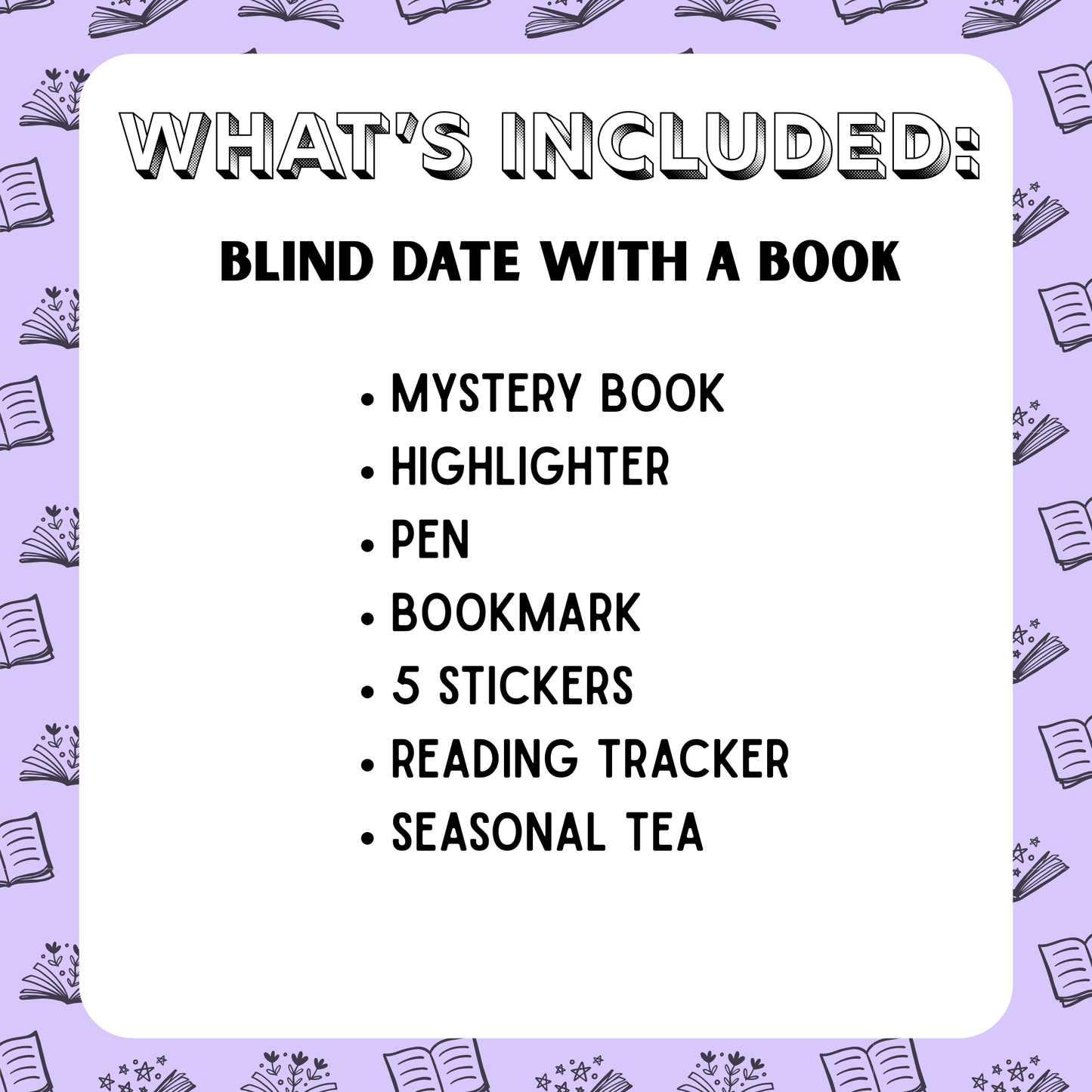 Blind Date with a Book Box
