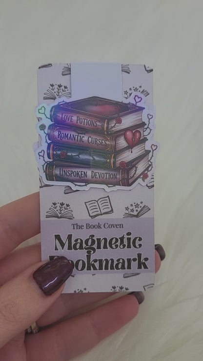 Romance Book Reader Magnetic Bookmark